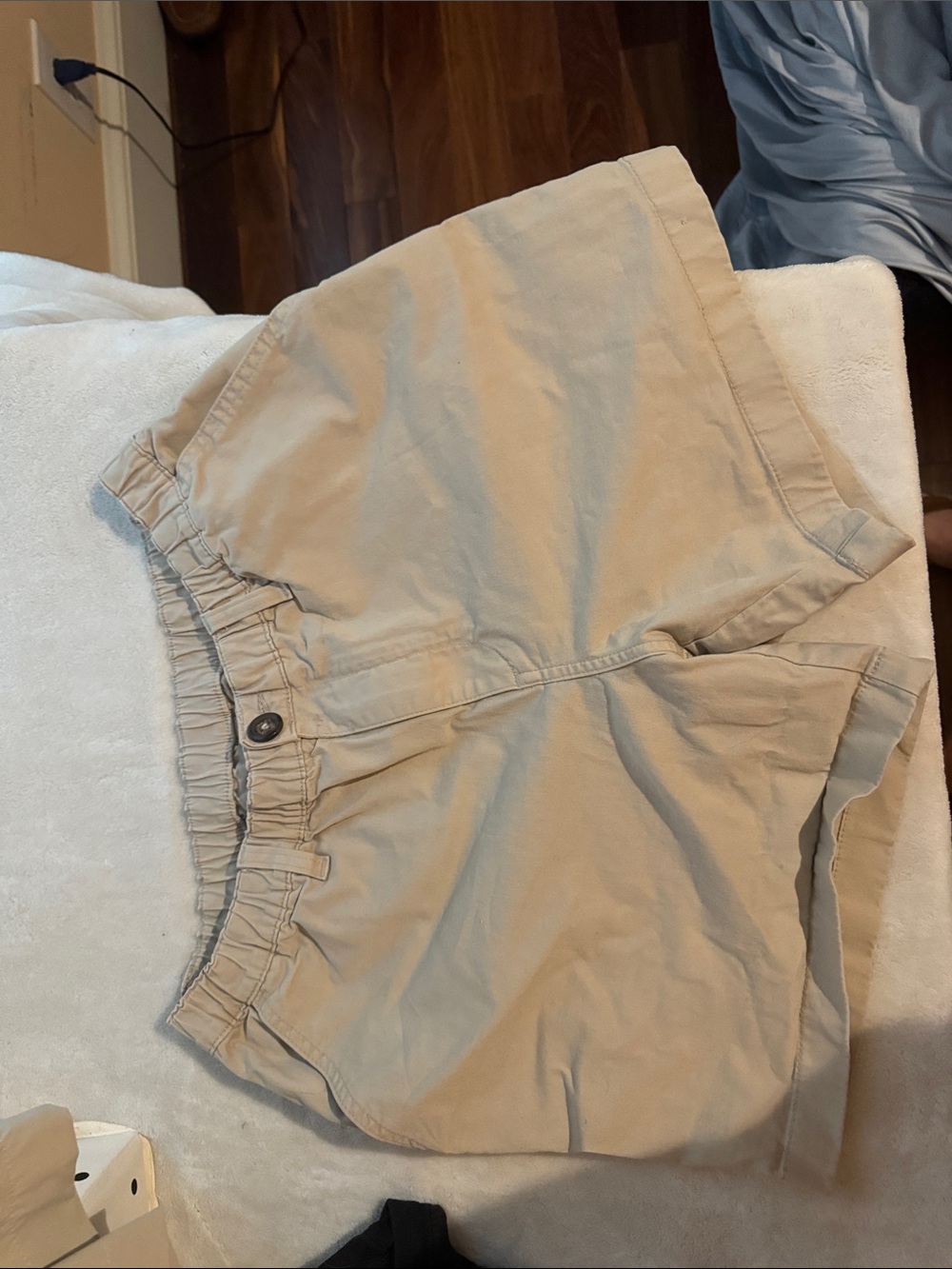 chubbies Tan Elastic-Waist Athletic Shorts